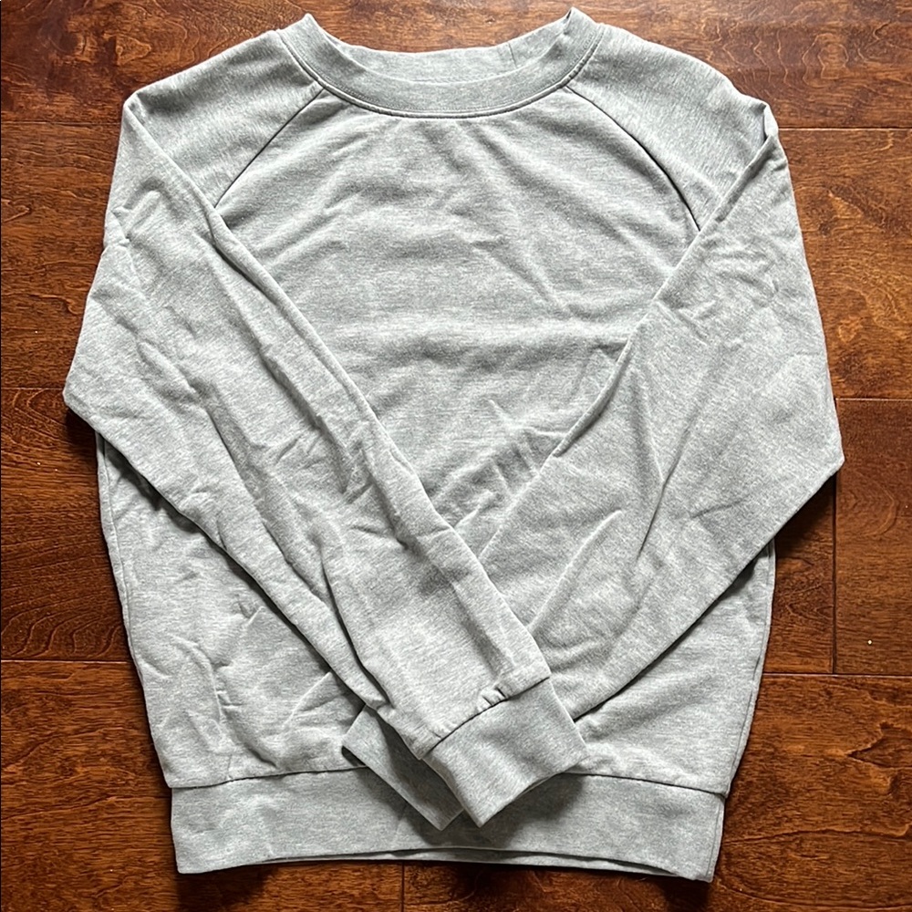 Gray Crewneck Sweatshirt